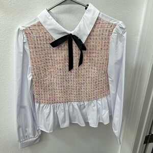 Tweed blouse